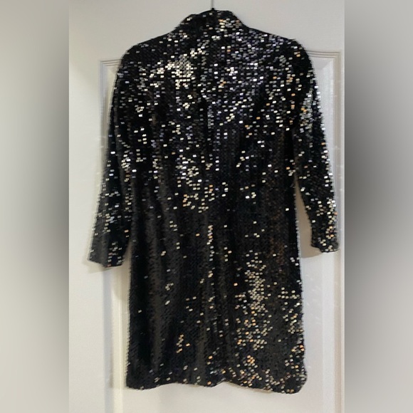 SANCTUARY Black Sequin Shift Dress from Revolve Clothing - Size XS - Picture 6 of 10